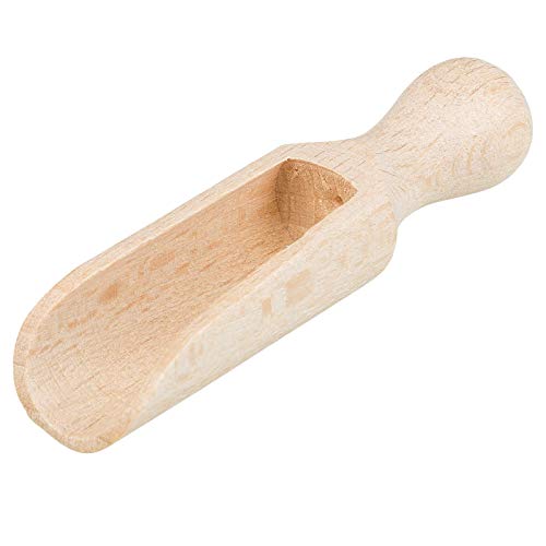 Smart-Planet Gewürzschaufel Set 10 Stück - Mini Gewürzlöffel ca. 8 cm - Füllschaufel Holz - Holzschaufel - Holzlöffel… – Bild 3