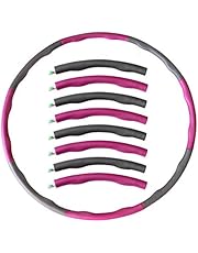Foam Fitness Exercise Hula Hoop, Lose Weight, Make Thin Waist, Fitness Exercise, Aerobic Exercise, 6/7/8 Sections Parts Assembled Hula Hoop