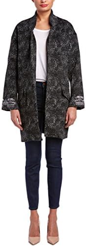 Cynthia Vincent Womens Twelfth Street By Melton Wool-Blend Jacket, S, Grey