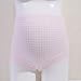 Aivtalk 3 Pack Pregnant Women Underwear 100% Cotton Maternity Panties Plaid Strip Polka Dot Briefs XXL