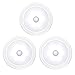 Ailun Motion Closet Light Sensor Light Lamp 3Pack Cordless LED Night Light for Hallway Kitchen Bathroom Bedroom Stairs Safe Lights Daylight White Battery Not Included