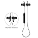 Bluetooth Headphones Wireless Earbuds/Earphones Bluetooth Sport Headsets Sweatproof Gym/Exercise/Running/wireless Noise Cancelling Headphones with Micro & Magnetic for iPhone and Android(Black)