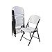 Lifetime Commercial Grade Folding Chair, 4 Pack, White Granite primary