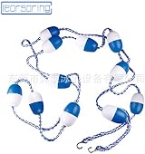 SHUAIGUO 5m Pool Safety Float Lines Blue White Divider Rope with Floats view 7