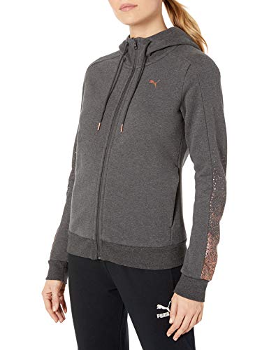 Sudadera con capucha y cremallera completa PUMA Holiday Pack para mujer