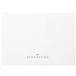 Hallmark Signature Gold Blank Cards, Hello There