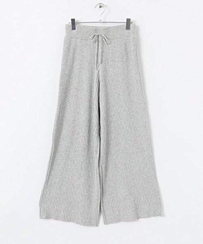 Amazon アーバンリサーチ Urban Research リブワイドパンツ Ur74 24t003 Free Gray ロングパンツ 通販