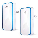 Flexzos Advanced Dual Power Electric Plug in Ultrasonic Pest Repeller for Flies, Mosquitos, Mice, Rodents, Spiders and Other Bugs Types of Family Rooms, Kitchen or Kids Room