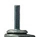 Shepherd Hardware Heavy Duty TPR Rubber Caster Wheel with Swiveling Threaded Stem w/ Brake-3-Inch-110 lb. Load Capacity-Non-Marking for use in Hospitals,Food Service,& Other Institutional Applications