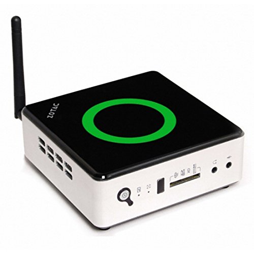 ZOTAC ZBOX nano AD12 2GB RAM, 250GB HDD, AMD Dual-Core E2-1800, Radeon HD 7340, HDMI, DP, Card Reader, Gigabit LAN, 802.11n/g/b WiFi, Bluetooth 3.0, eSATA, 2 USB 3.0, 4 USB 2.0