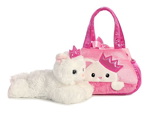 Aurora World Fancy Pals Pet Carrier, Peek-A-Boo Princess Kitty