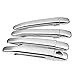 Chrome Side Door Handle Cover Trims Fit for 1998-2005 Mercedes ML-CLASS W163 ML320 / ML350 / ML500
