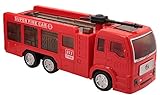 Techege Toys 911 Fire Truck Emergency Response Team Fire Engine Ladder