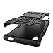 Sony Xperia XA Ultra Case,Yiakeng Shockproof Impact Protection Tough Rugged Dual Layer Protective Case Cover with Kickstand for Sony Xperia XA Ultra (Black)