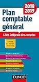 Plan comptable général 2018/2019 - 19e éd. - Liste intégrale des comptes: Liste intégrale des comptes (2018-2019) (Les petits experts) (French Edition) by