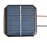 Small Solar Panel 6.0V 50mA with wires