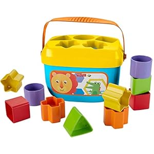 Fisher-Price Stacking Toy Baby’S First Blocks Set Of 10 Shapes For Sorting Play For Infants Ages 6+ Months