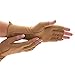 ISOTONER Fingerless Therapeutic Gloves - A25830 (Large, Camel)