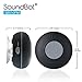 SoundBot SB510FM FM RADIO Water Resistant Bluetooth Wireless 5W Shower Speaker HandsFree Portable Speakerphone w/ Auto-Scan Tuner, 6Hrs Music Streaming, Built-in Mic, Detachable Suction Cup, Lanyard