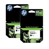 HP 564XL CN684WN#140 Ink Cartridge 2-PACK in Retail Packaging-Black