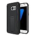 Galaxy S7 Edge Case, Vabogu [Heavy Duty] Soft TPU & Hard PC Rugged Dual Layer Case with Kickstand for Samsung Galaxy S7 Edge(Black)
