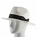 ULTRAFINO Trilby Straw Fedora Panama Hat