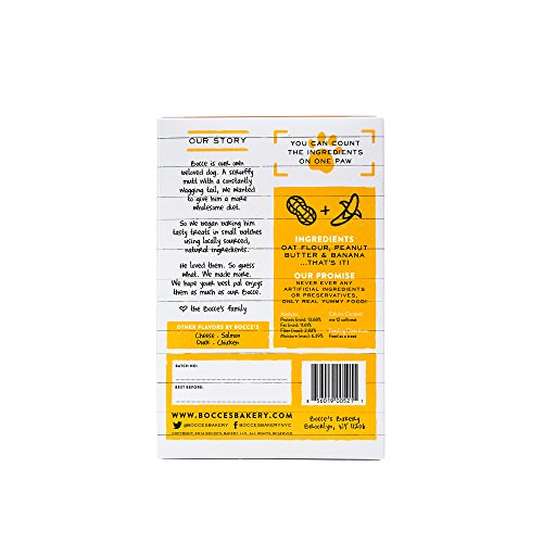 :Bocce'S Bakery Dog Biscuits - Pb & Banana 14 Ounce Box