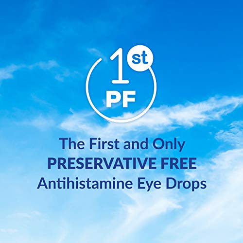Alaway Eye Drops, Preservative Free Antihistamine Eye Drop For Up To 12 Hours Of Eye Itch Relief