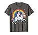 French Bulldog Unicorn Shirt Girls Space Galaxy Frenchicorn T-Shirt