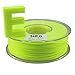 ZIRO Fluorescence PLA Filament 1.75mm, Luminous ONLY by UV Light, Glow Effect 3D Printer Filament PLA,1KG Spool, Dimensional Accuracy +/- 0.03mm, fit Most FDM 3D Printers, Fluo Yellow