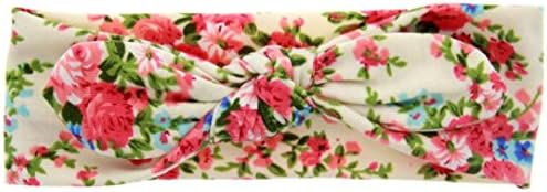 Baby Toddler Kids Headband, TRENDINAO Baby Rabbit Ears Elastic Flowers Bowknot Headband
