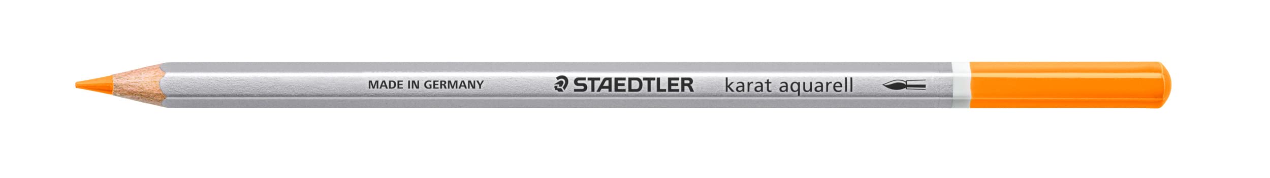 Staedtler Karat Aquarell 125-42 Professional Watercolour Pencils - Light Orange (Pack of 6)