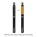 ATMAN Pretty Plus Electronic E Pen Starter Kit for Dry Flower, Heat Not Burn Ceramic Heating Free Ship from CA