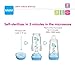 MAM Easy Start Anti Colic Baby Bottle, Easy Switch Between Breast and Bottle, Reduces Air Bubbles and Colic, 3 Pack, 2+ Months, Deep Sea/Unisex, Ivory