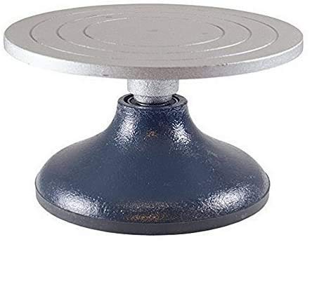 RayLineDo? Metal Pottery Turntable Wheel 180mm Diameter Clay Sculpture Swivel Plat