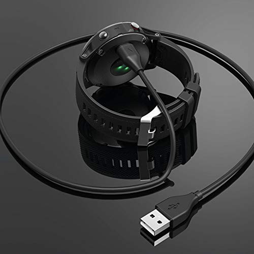 T Tersely [2-PACK] Charging Cable for Garmin Vivoactive 3 4 4s, 1M Charger for Venu 2 2s Instinct Fenix 7 7S 7X/6 6S 6X/5 5S 5X/Forerunner 255 255S 55 935/Approach S40 S42 S60/Venu sq 2 2S/D2