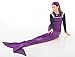 iBose Adult Mermaid Tail Blanket Cat Headband Throw Little Girl Toddle Long Extra Size Fin Fun Fishtail Sleeping Bag Soft Warm Snuggie Weighted Receiving Knitted Cover Living Room Car Camp Toy