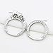 Newshe Women Wedding Engagement Ring Set 925 Sterling Silver Vintage Princess White AAA Cz Size 5-10