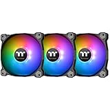 Thermaltake Pure 12 ARGB 5V Motherboard Sync/Analog Controller 16.8 Million Colors 9 Addressable LEDs 120mm Hydraulic Bearing