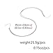 DDLBiz Women Sexy Body Chain Jewelry Bikini Waist Beach Harness Slave Necklace (Silver)
