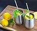 llumé Double Wall, Insulated, 2 12oz Stainless Steel Wine Tumbler with Lid, Straw, Cleaner Set- Dishwasher Safe Cups, For Hot/Cold Drinks, Coffee, Cocktail - Perfect Gift for Housewarming, Birthday