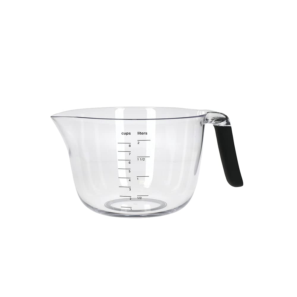 KitchenAid Mixing and Measuring Bowl with Handle - Black