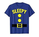 Sleepy Dwarf Halloween Costume Funny Gift Idea Sleepy Dwarf T-Shirt