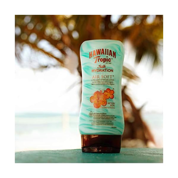Hawaiian Tropic Silk Hydration Air Soft After Sun Lotion, 180 ml (Pack of 1)