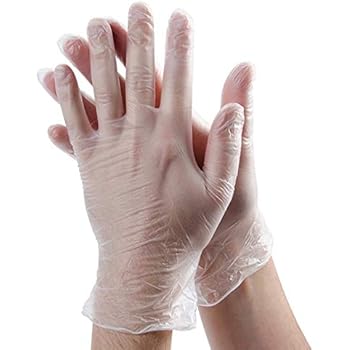 Amazon.com: Rubber Gloves Disposable Latex Free: Clear