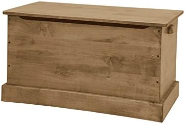 Children's Wooden 34" Toy Chest - Harvest Stain - Amish Made in USA