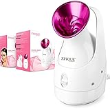 Epique Beauty Nano Ionic Facial Steamer - Professional Face Humidifier - Cleanse Skin Pores and Blackhead - Hot Mist Face Sprayer - Perfect for Spa at Home