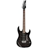 Ibanez GIO Series GRX70QA - Transparent Black Sunburst | Poplar body with maple neck and floating tremolo for rock, blues and jazz