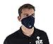 RZ Dust/Pollution Mask Bonus Pack w/5 Laboratory Tested Filters, Model M2, Mesh, Navy Blue, Size XL