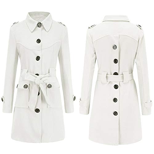 image for Pervobs Women Parkas&Down Jacket Pervobs Women Winter Warm Woolen Coat